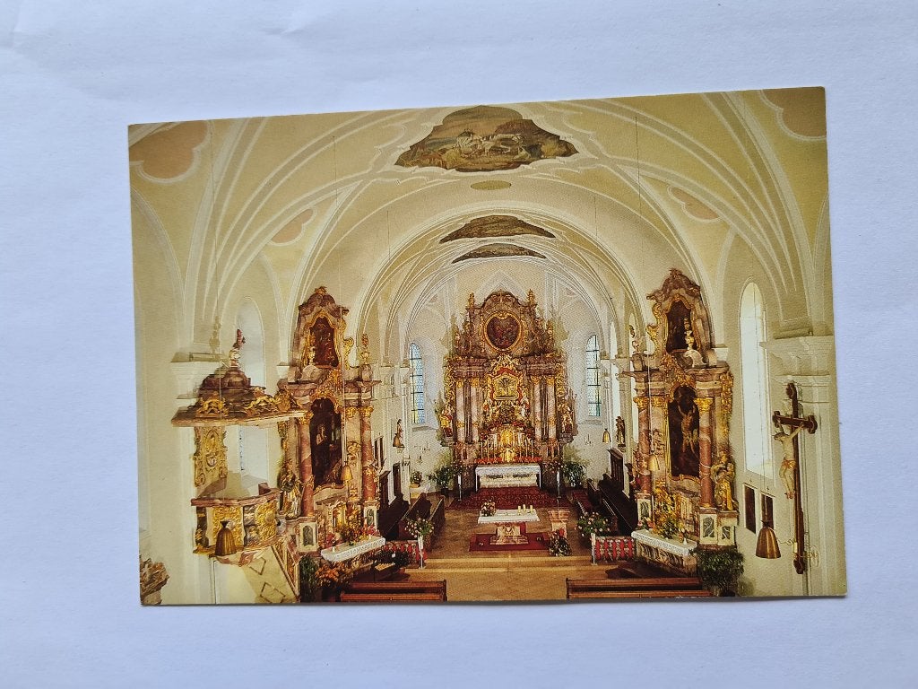 7875 duitsland stadtpfarrkirche maria himmelfahrt kotzting, Verzenden, Voor 1920, Duitsland