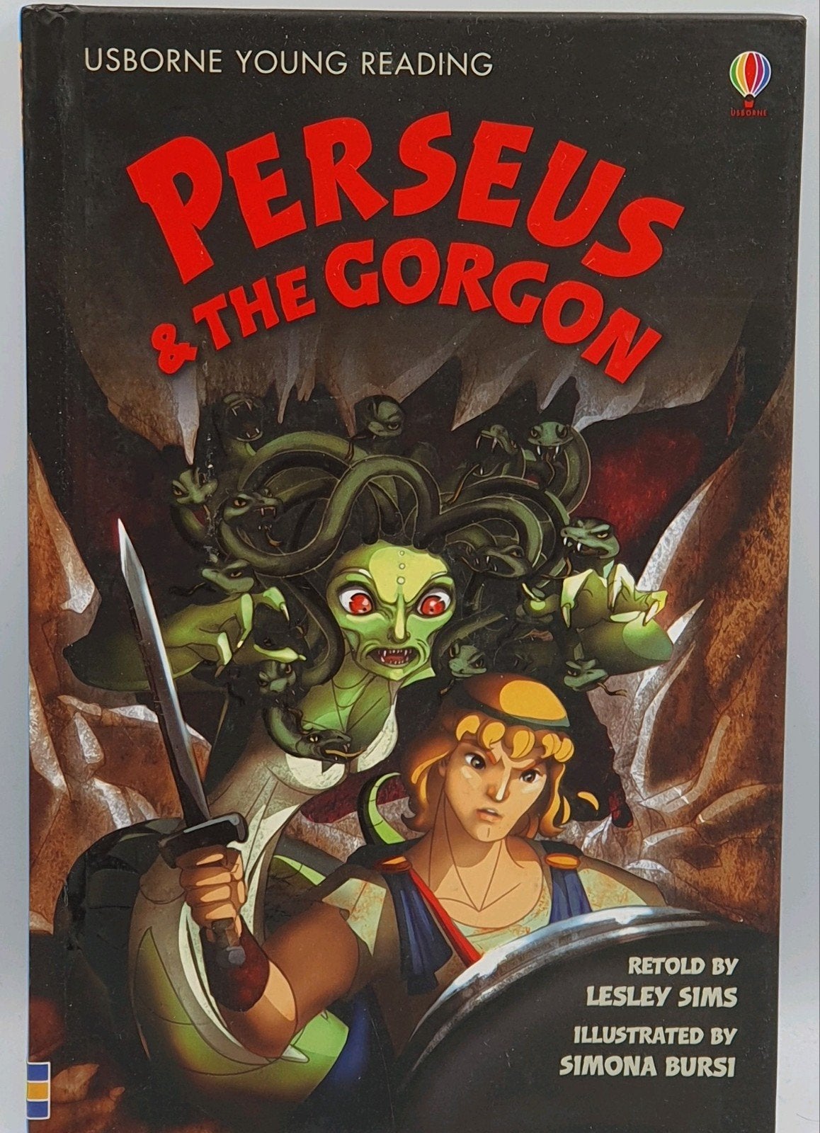 Te koop: Perseus & The Gorgon - Usborne Young Reading, Ophalen of Verzenden, Zo goed als nieuw, Lesley Sims, Fictie