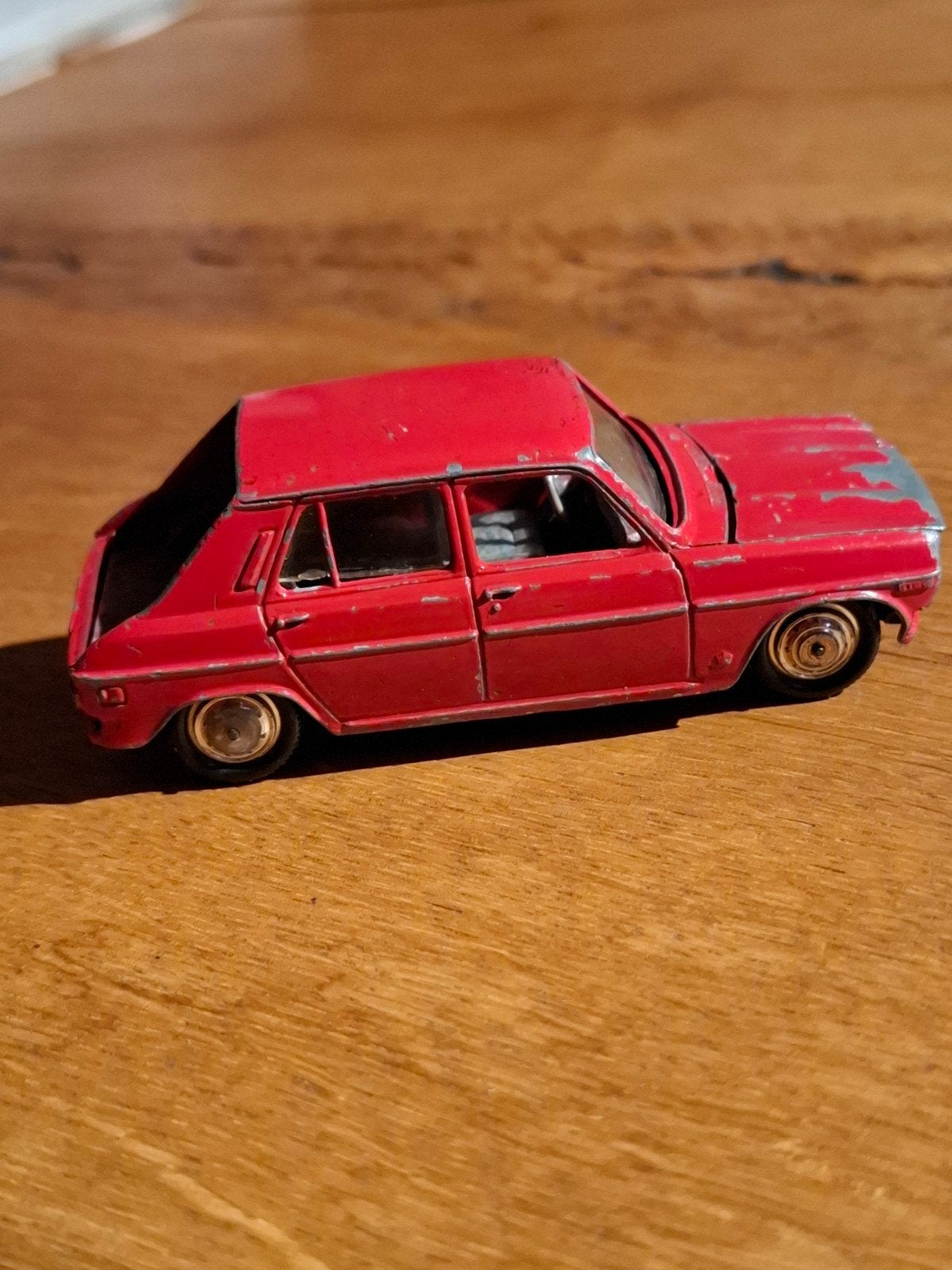 Norev Simca 1100 S Jet Car 707 Rood - Mist onderdelen, Ophalen of Verzenden, Gebruikt, Auto