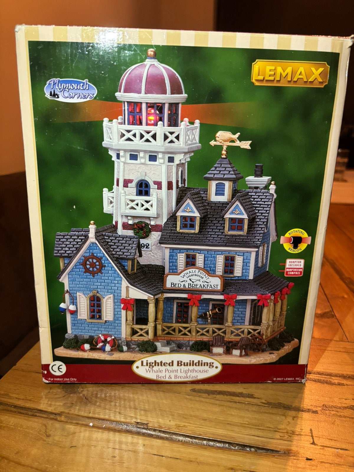 Lemax whale point lighthouse, Diversen, Ophalen of Verzenden, Zo goed als nieuw