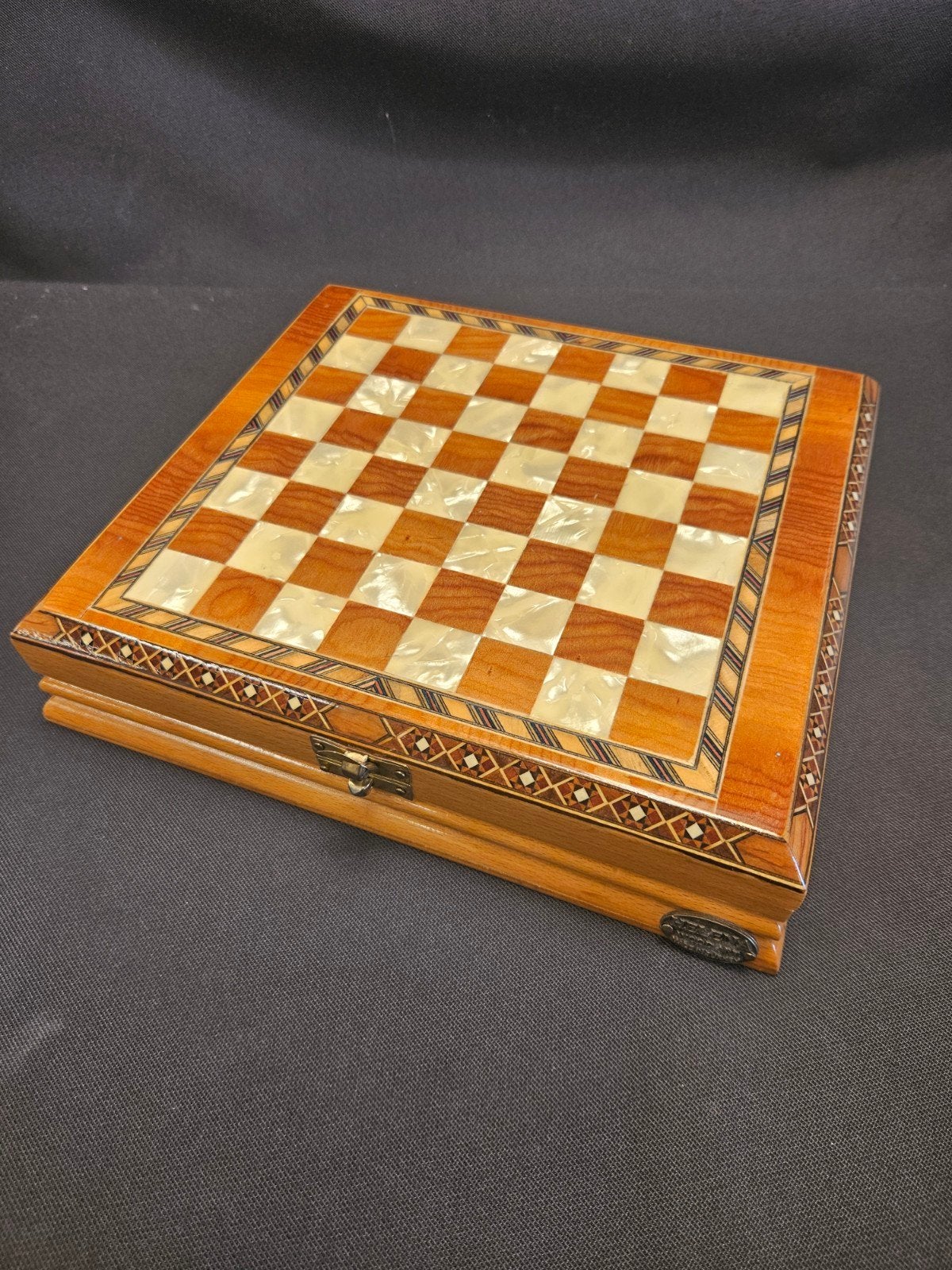 Helena Wood Art Schaakspel - 23x23cm, Info@helenawoodart.com, Helena Wood Art, Een of twee spelers, Helena Wood Art