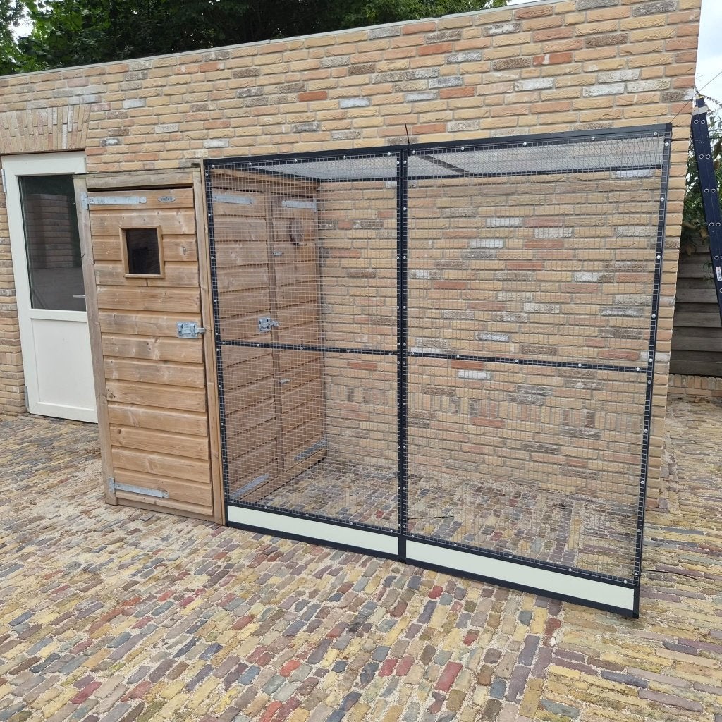 Voliere, Dieren en Toebehoren, Ophalen, Zo goed als nieuw, Aluminium, Volière