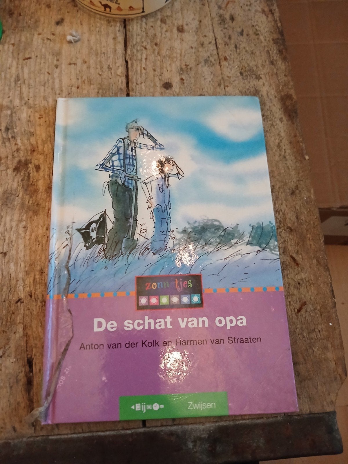 De schat van opa - Zwijsen Zonnestories, Boeken, Kinderboeken | Jeugd | onder 10 jaar, Ophalen of Verzenden, Gelezen, Anton van der Kolk en Harmen van Straaten