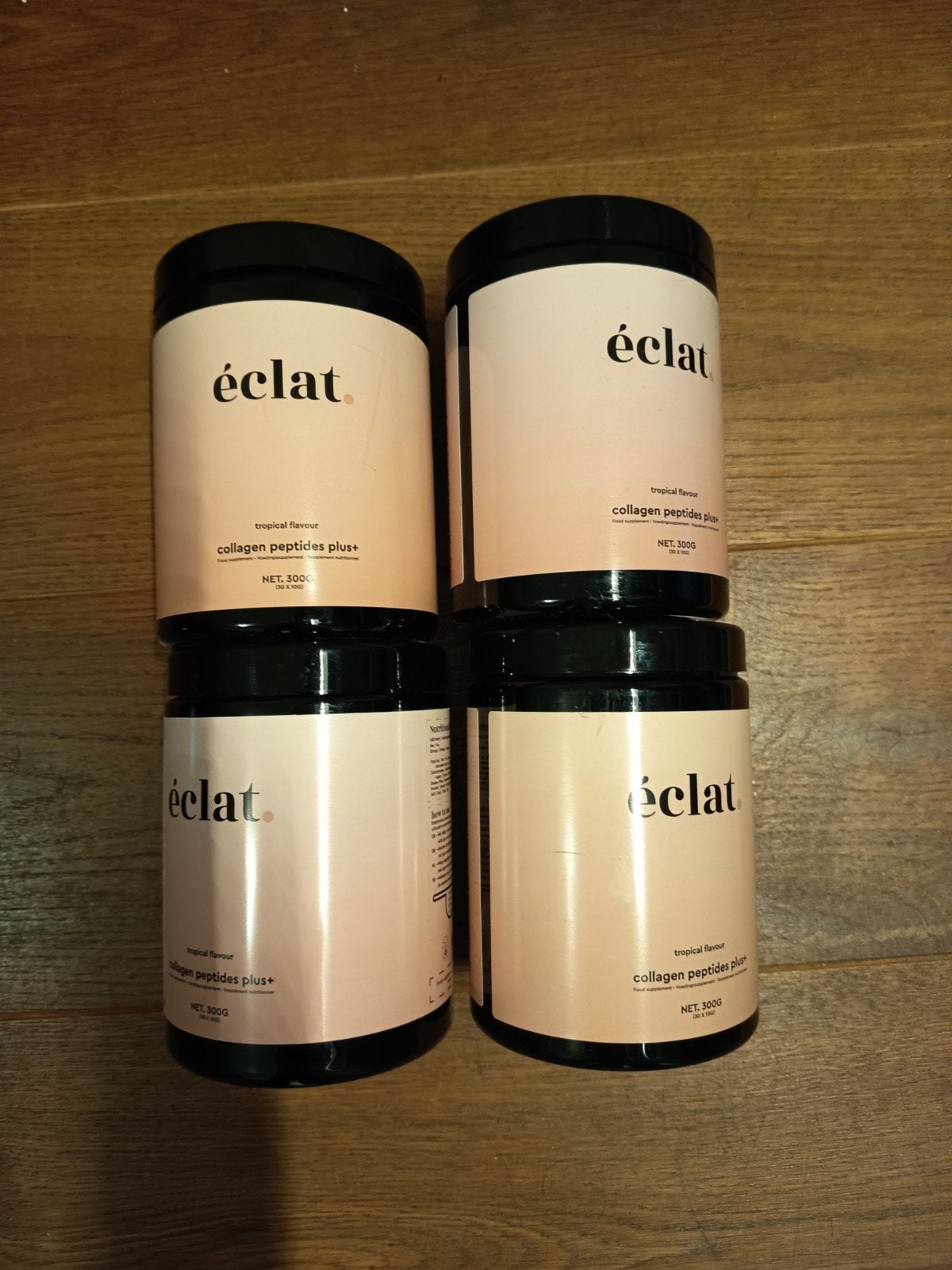 Eclat Collageen Poeder met Vitamine - 4 Potten Nieuw, Ophalen of Verzenden