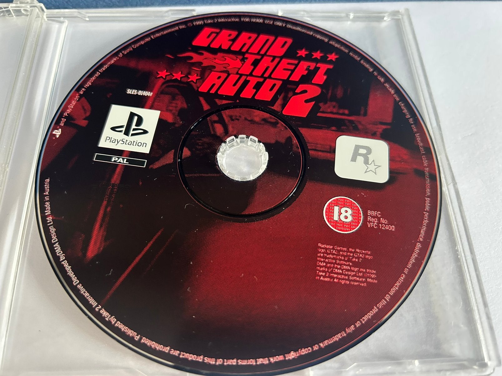 Grand Theft Auto 2 / Disk only / Playstation 1 PS1 ps1, Avontuur en Actie, Vanaf 18 jaar, 1 speler, Ophalen of Verzenden