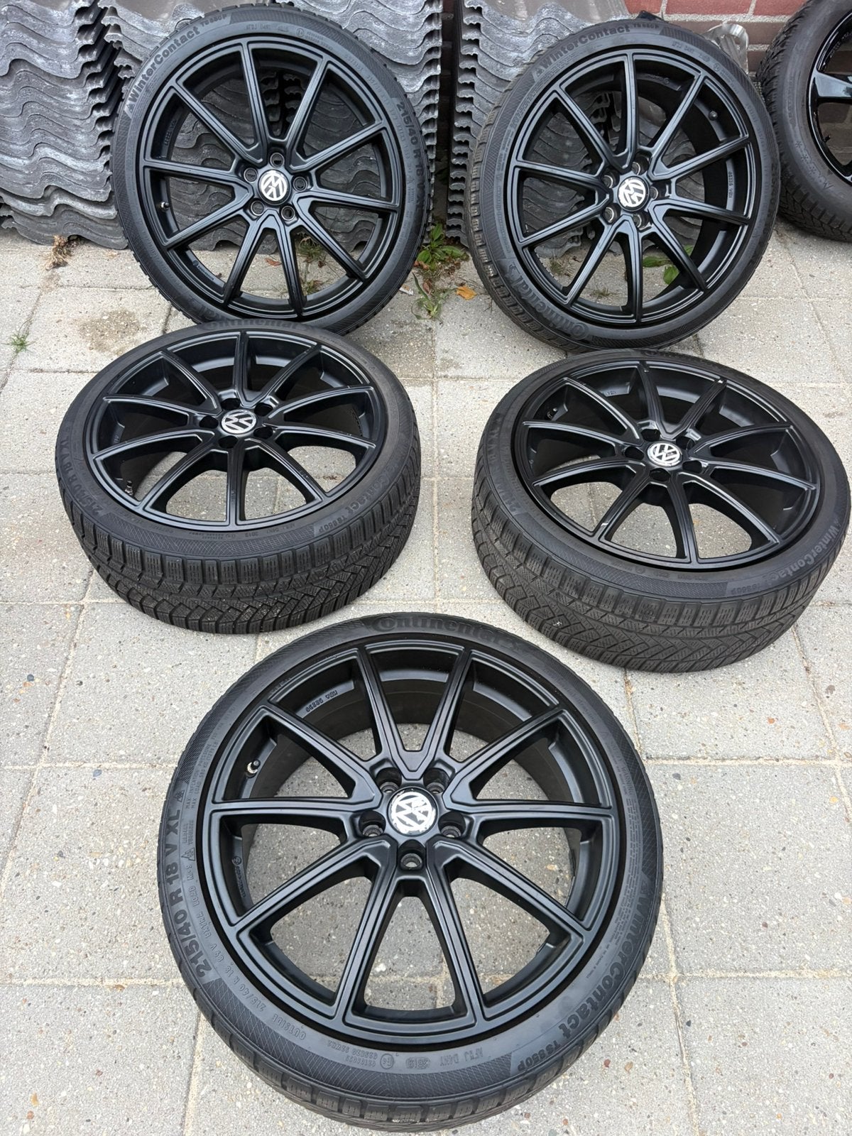 Originele Polo 5x100 18 inch velgen inc reserve, Ophalen, 18 inch, Banden en Velgen, Winterbanden