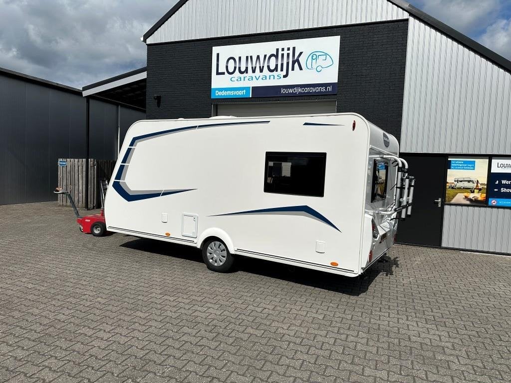 CARAVELAIR Style 430 ’22 (Vastbed 205cm, Treinzit), Vast bed, Bedrijf, Hlouwdijk@ziggo.nl, Louwdijk Caravans