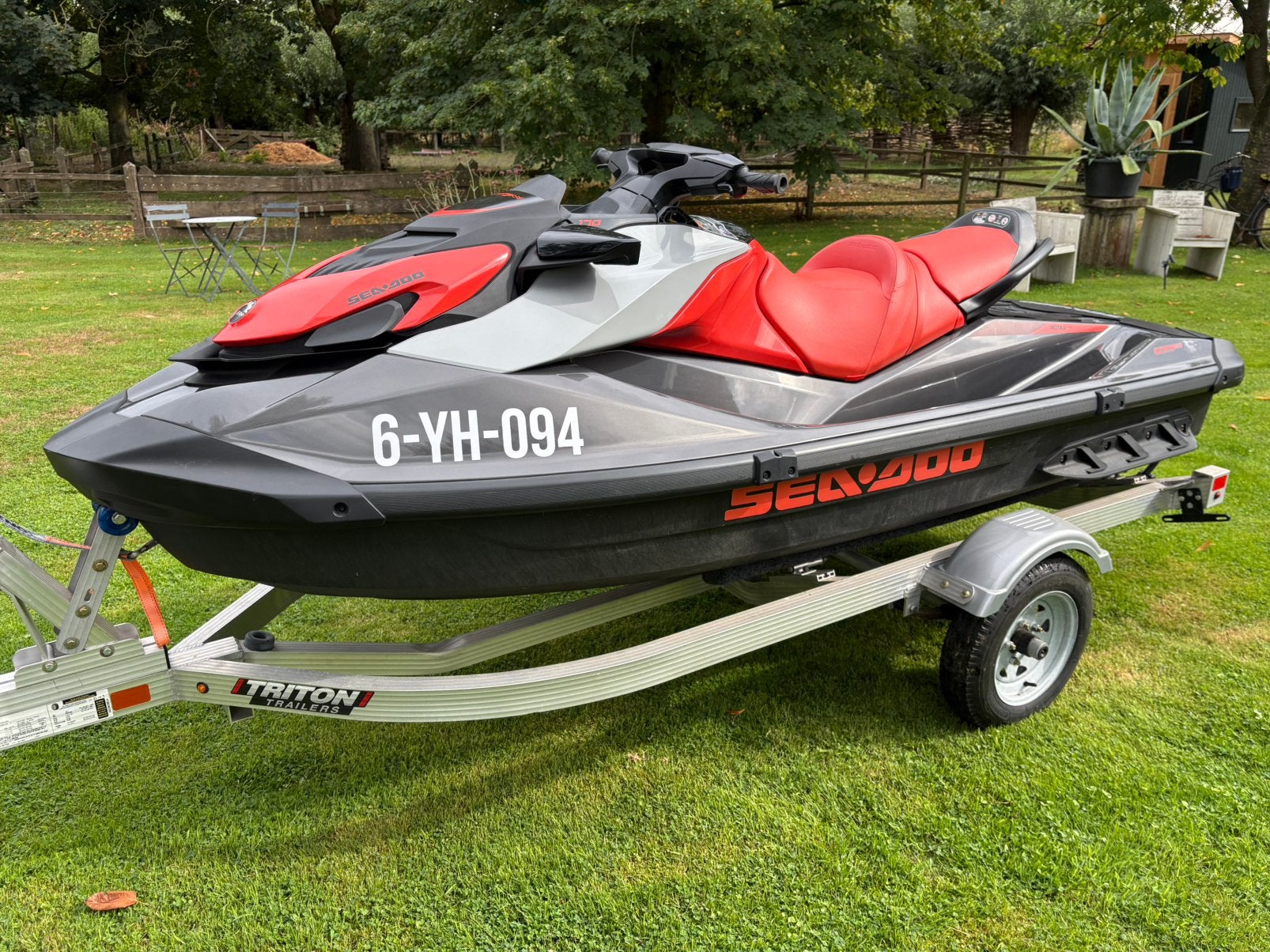 Jetski 2022 Seadoo GTI SE 170 - 28 uur, Ophalen, Zo goed als nieuw, Benzine, 120 tot 200 pk
