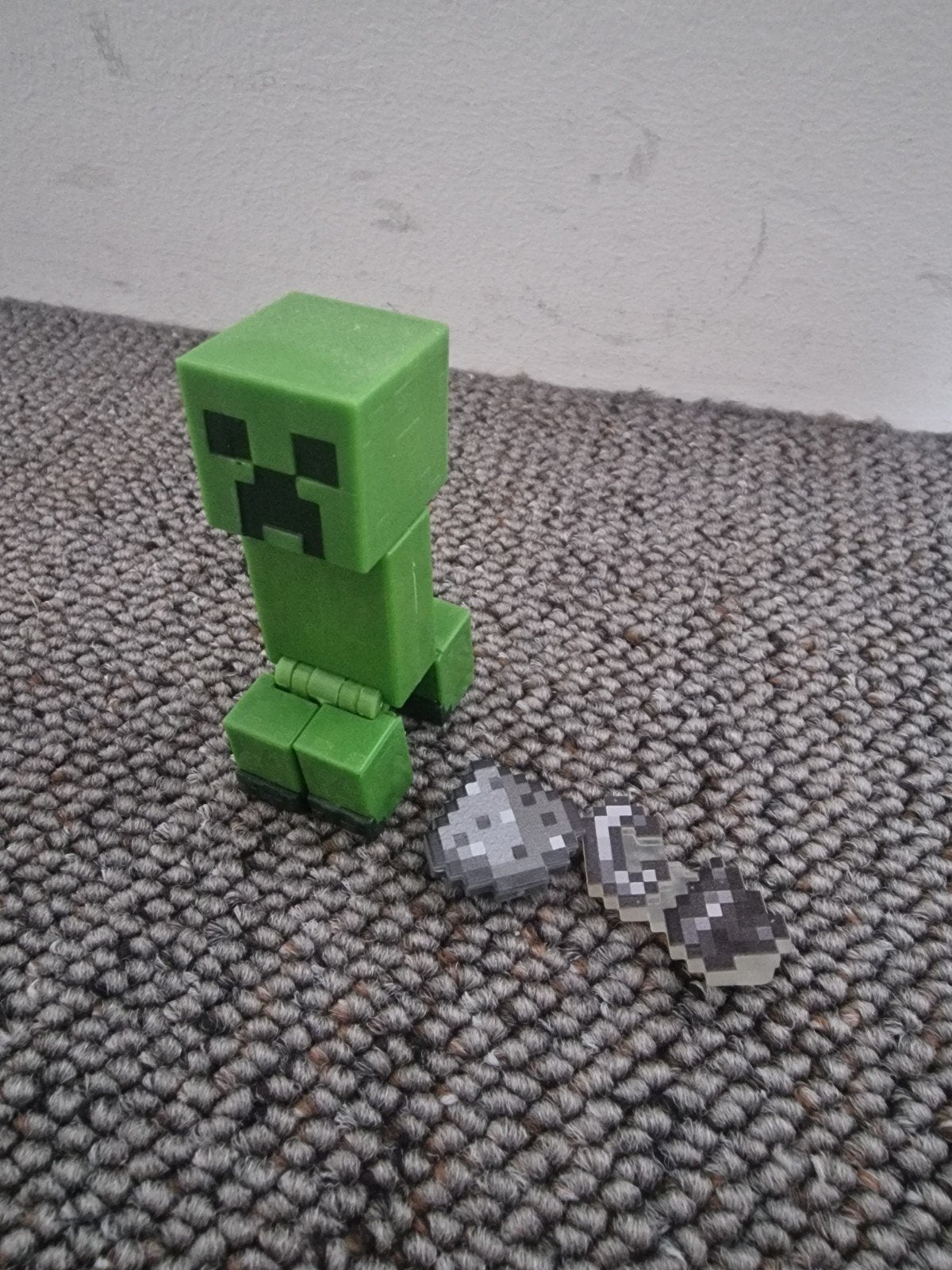 Minecraft Creeper Figure, Verzamelen, Ophalen of Verzenden, Zo goed als nieuw