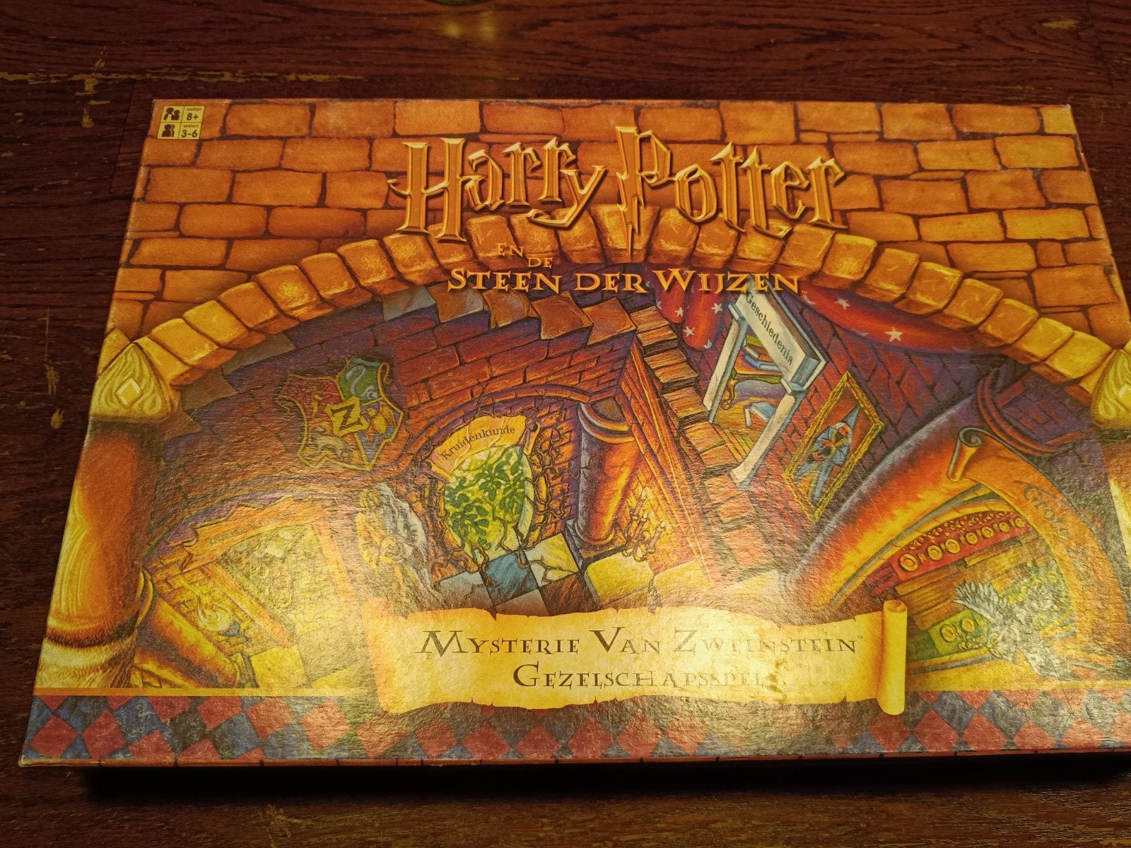 Harry Potter Bordspel - Mysterie van Zweinstein, Vijf spelers of meer, Ophalen of Verzenden, Zo goed als nieuw, Mattel
