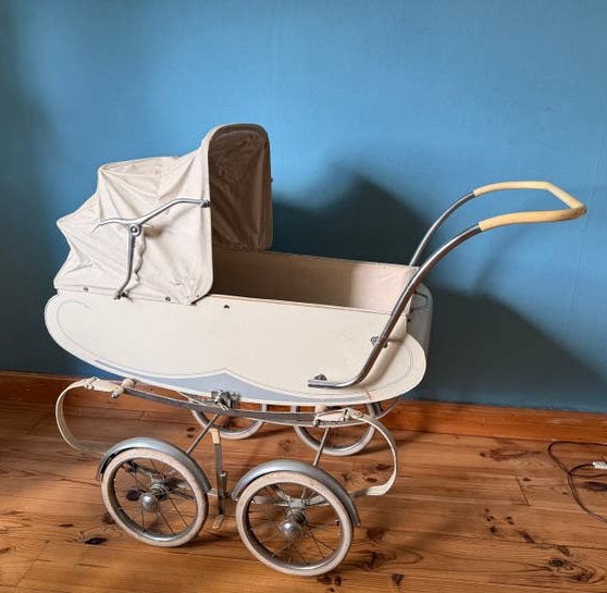 Vintage Koelstra kinderwagen uit de jaren '60, Kinderen en Baby's, Kinderwagens en Combinaties, Ophalen, Gebruikt, Kinderwagen