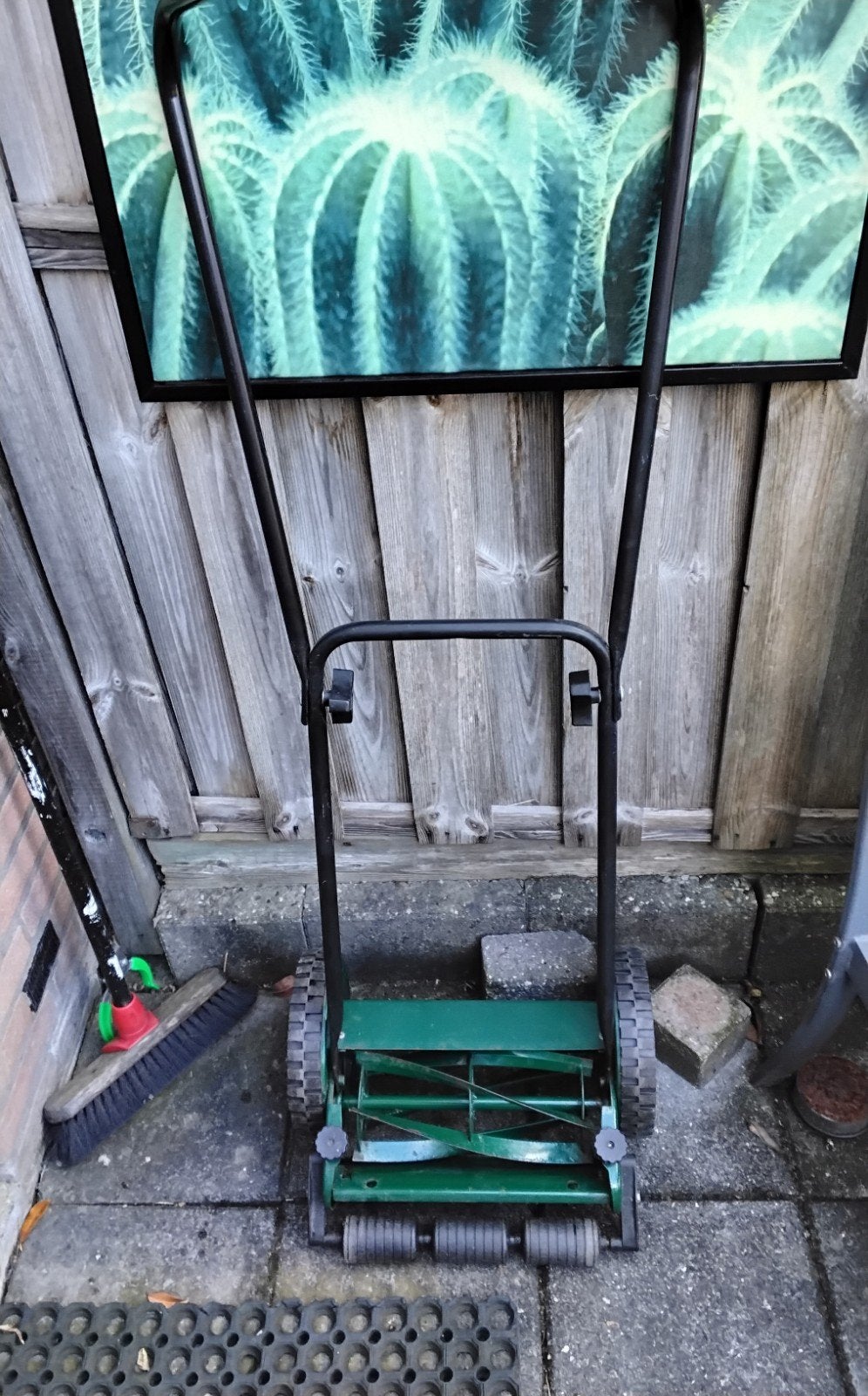 Green Way HM 28 D Kooimesmaaier - 42 cm Maaibreedte, Ophalen, Gebruikt, Handgrasmaaier, Green Way