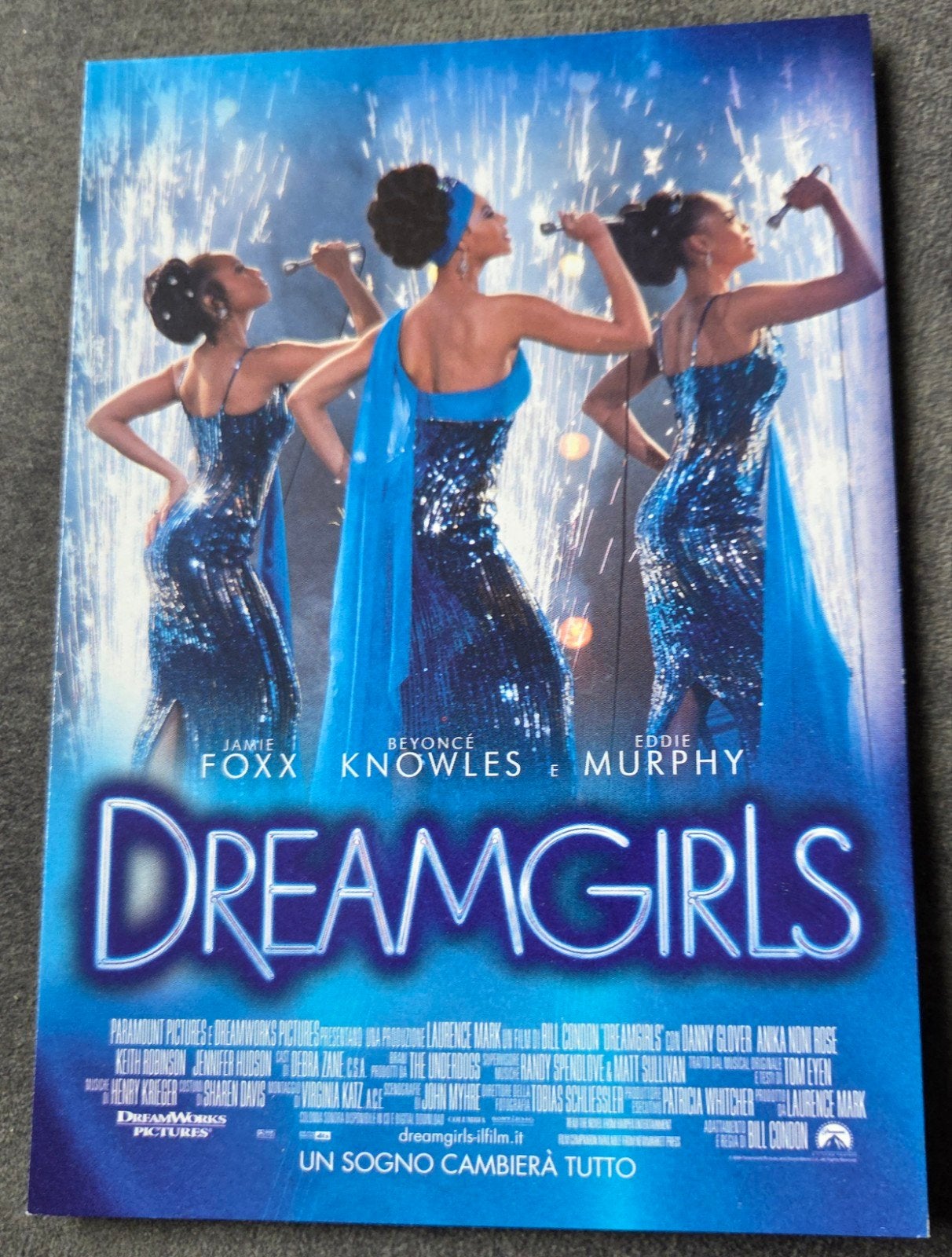 Dreamgirls  - Filmreclame Ansichtkaart, Verzenden, 1980 tot heden, Ongelopen, Sterren en Beroemdheden