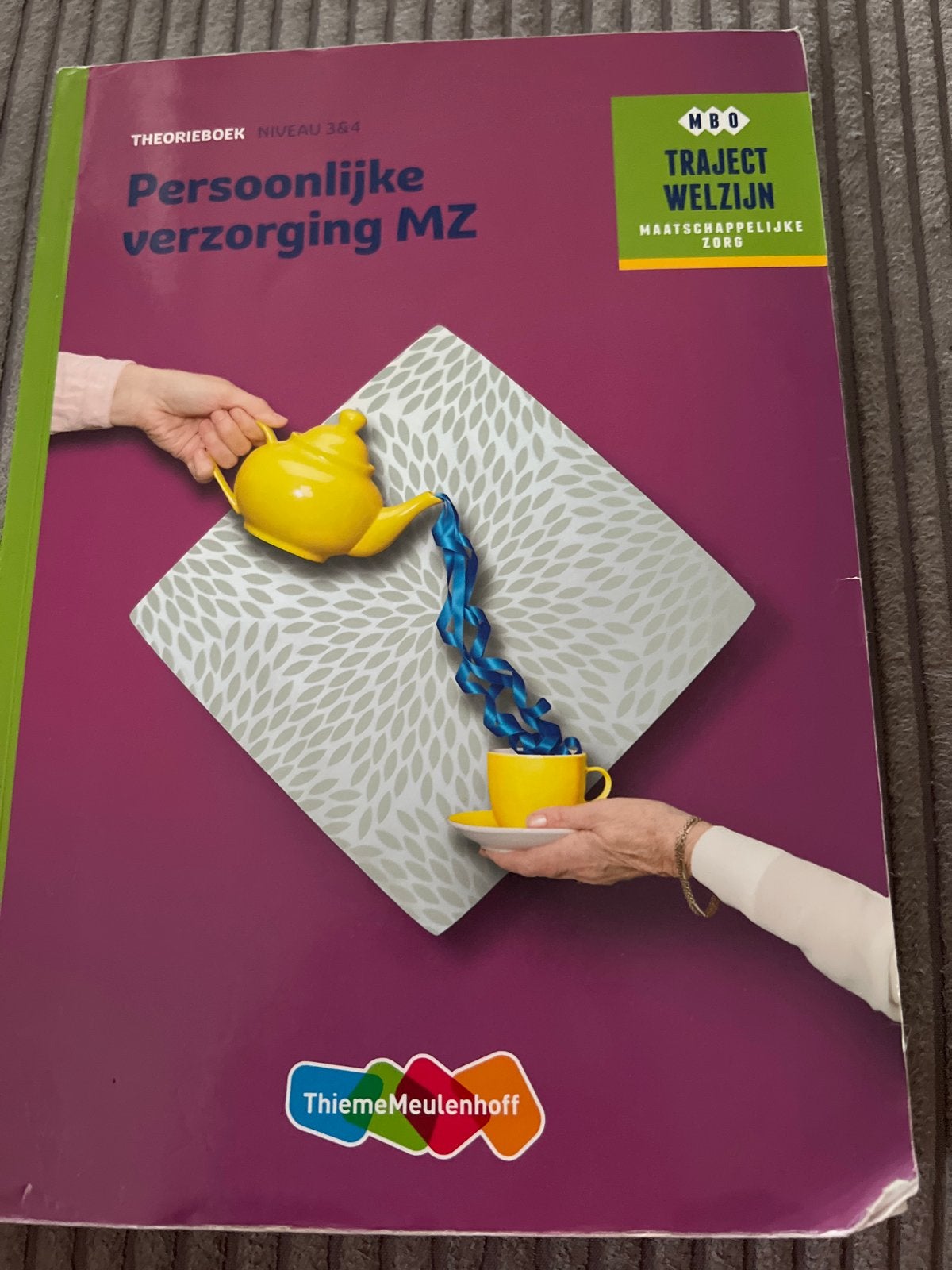 Persoonlijke verzorging MZ - Theorieboek MBO Traject Welzijn, Boeken, Ophalen of Verzenden, Zo goed als nieuw, Overige niveaus