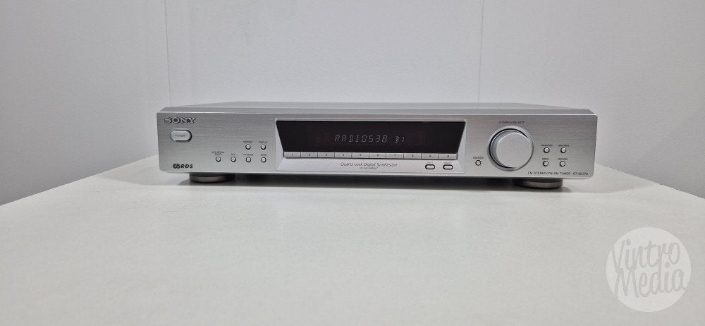 Sony ST-SE370 Tuner | FM | AM | RDS | Radio | 6 Mnd Garantie, Ophalen of Verzenden, Refurbished