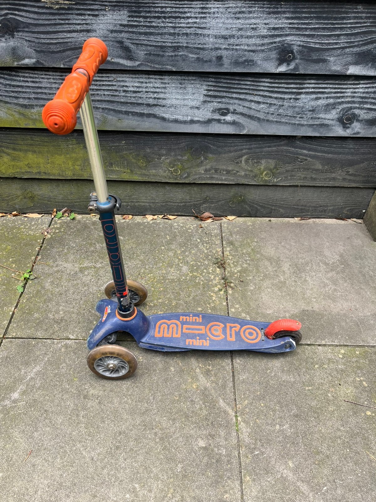 Micro Mini Step Blauw Rood - Gebruikt, Fietsen en Brommers, Ophalen, Gewone step