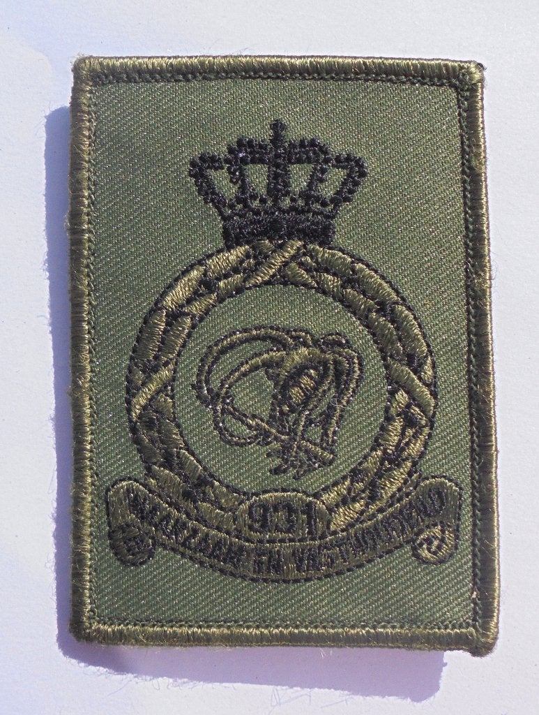 Militair schouderembleem 931 sqn DHC Gilze-Rijen, Verzamelen, Ophalen of Verzenden, Luchtmacht, Nederland, Embleem of Badge