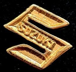 Suzuki pin- goudkleurig, Verzenden, Nieuw, Transport, Speldje of Pin