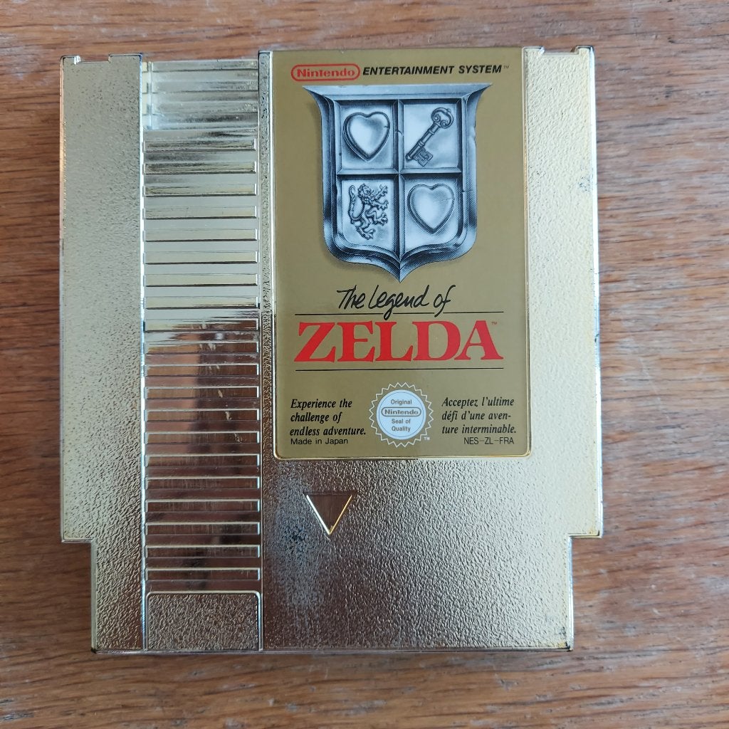 Nes - The Legend Of Zelda, Spelcomputers en Games, Games | Nintendo NES, Avontuur en Actie, 1 speler, Ophalen of Verzenden, Zo goed als nieuw