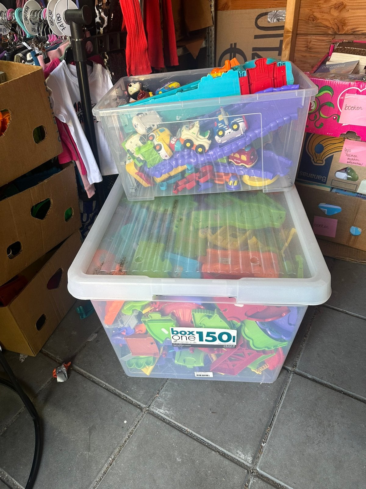 Megaveel Vtech toettoet en zoefzoef, Ophalen, Zo goed als nieuw, Jongen of Meisje