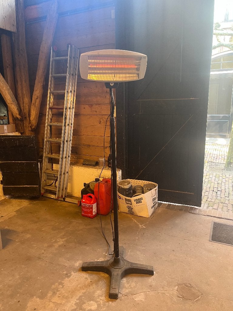 Terrasverwarmer terras heater, Ophalen, Gebruikt, Elektrisch, Vloer