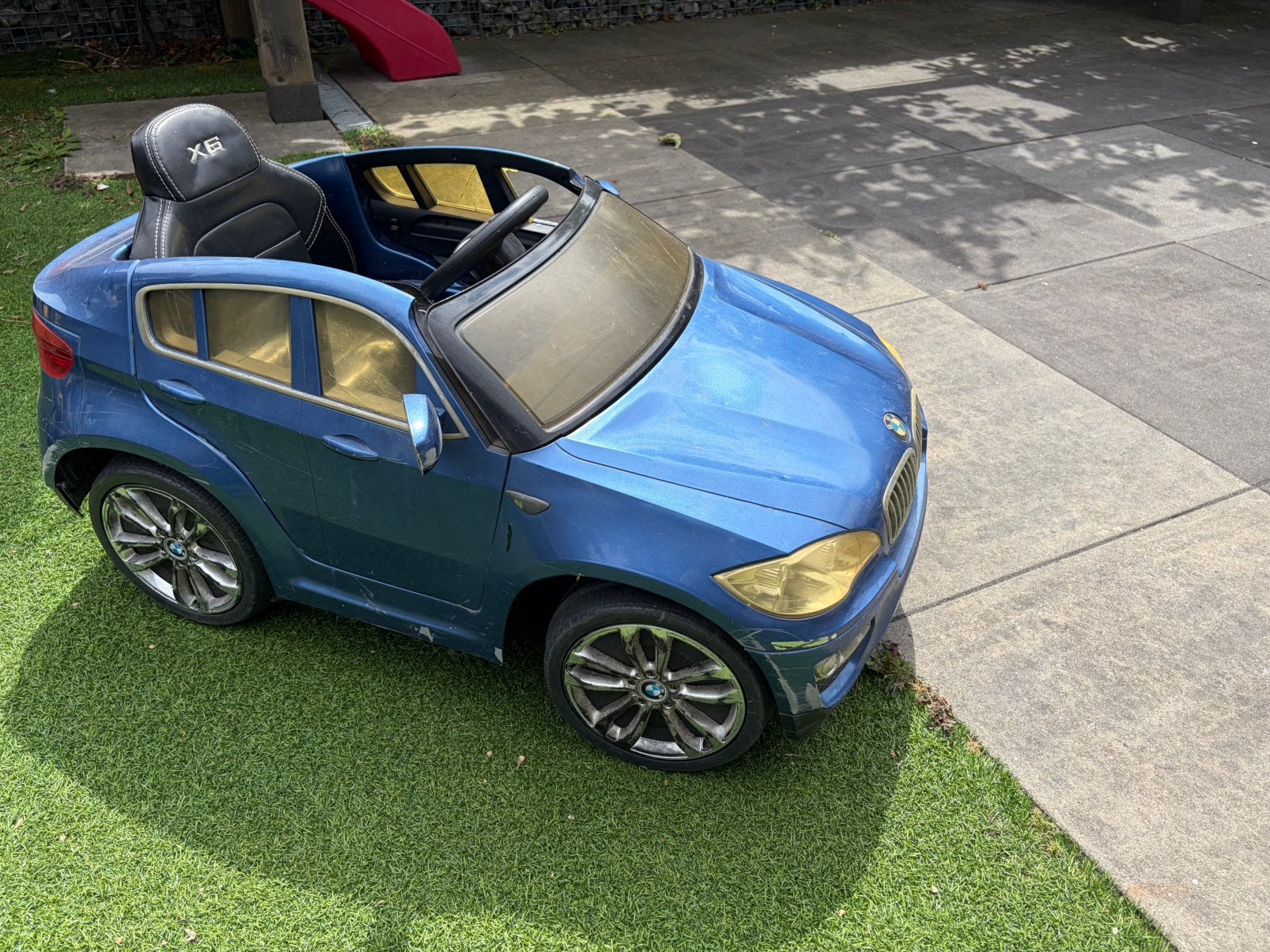 Bmw elektrische kinderauto, Ophalen, Gebruikt