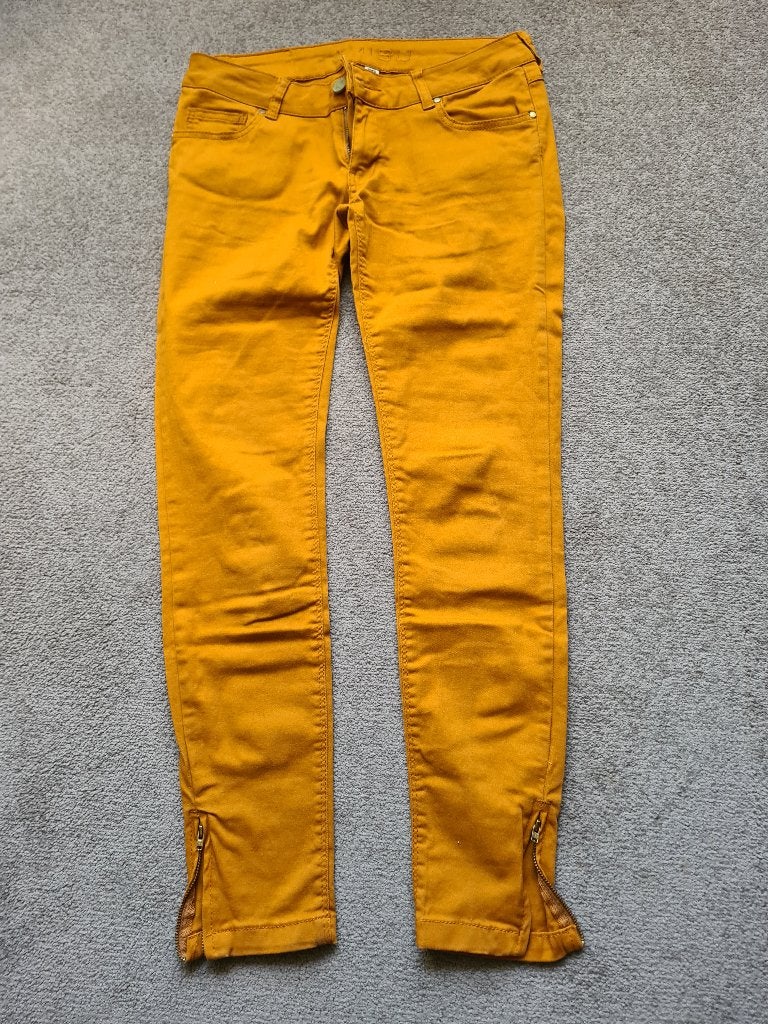 Lange broek okergeel maat 32/32, Maat 38/40 (M), Geel, Nieuw, Ophalen of Verzenden