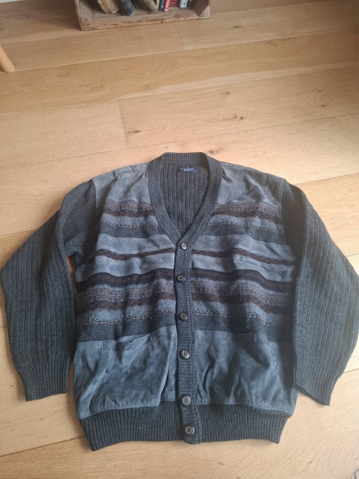 Malagrida Heren Vest - Grijs - Maat L, Maat 52/54 (L), Malagrida, Ophalen of Verzenden, Grijs