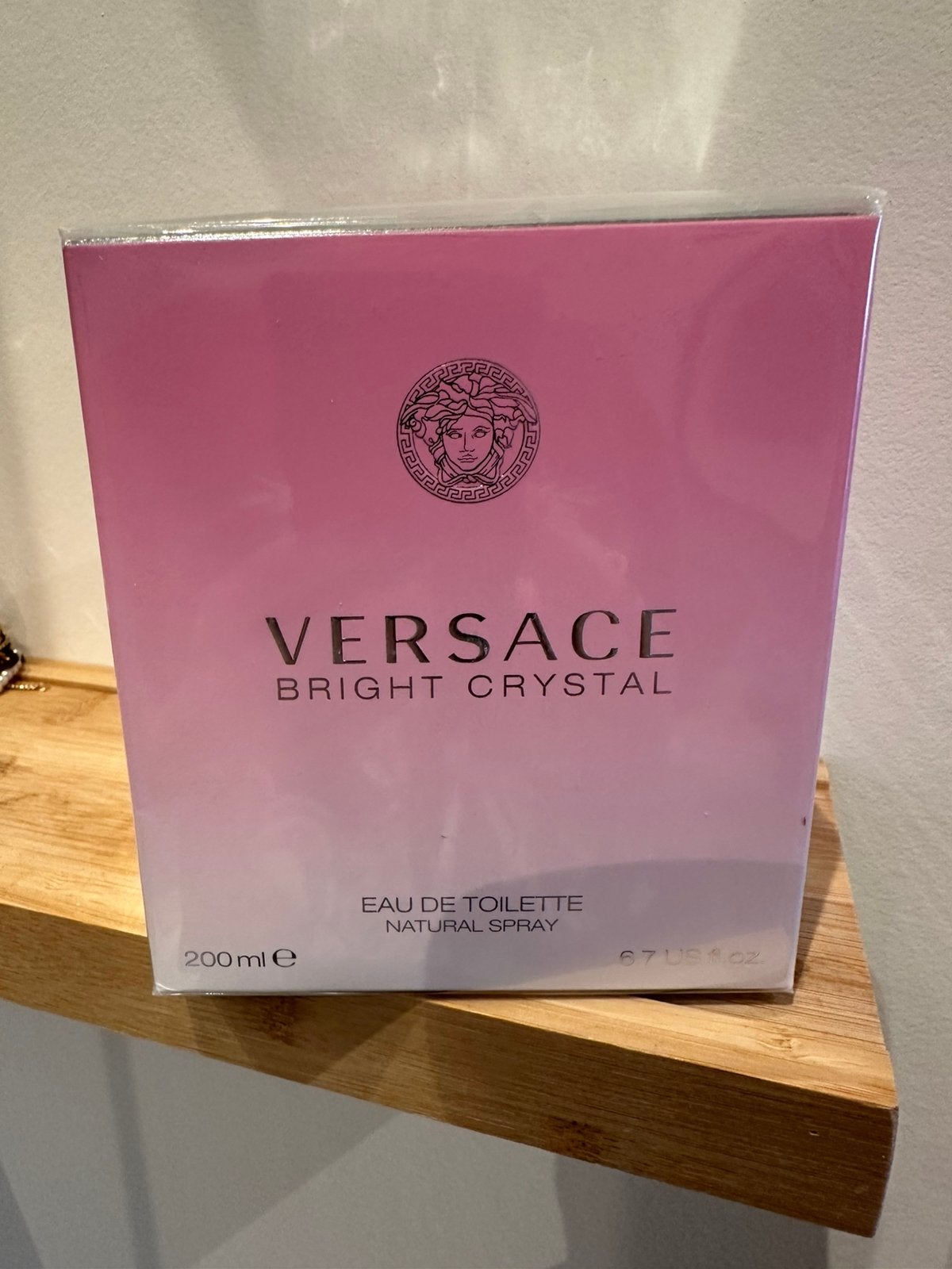 Versace Bright Crystal 200ml, Ophalen of Verzenden, Nieuw