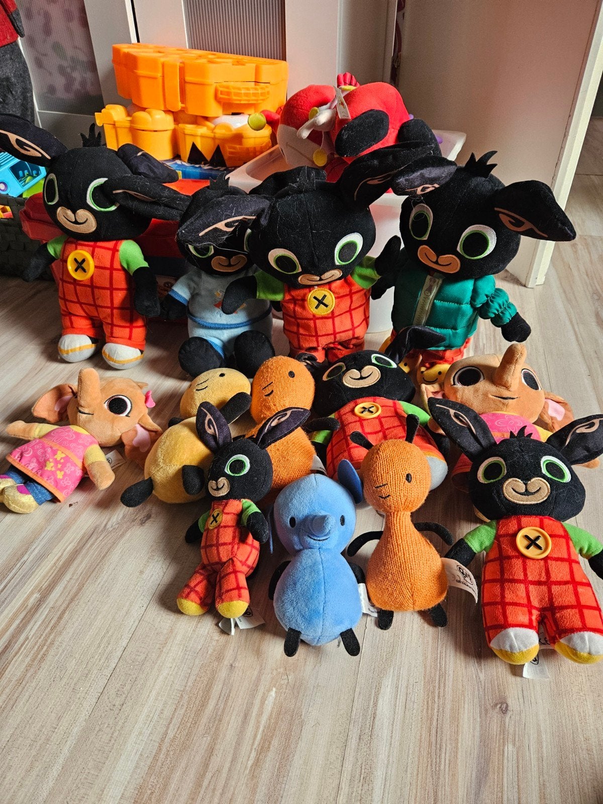 Grote collectie interactieve Bing knuffels, Ophalen, Gebruikt, Overige merken, Overige karakters