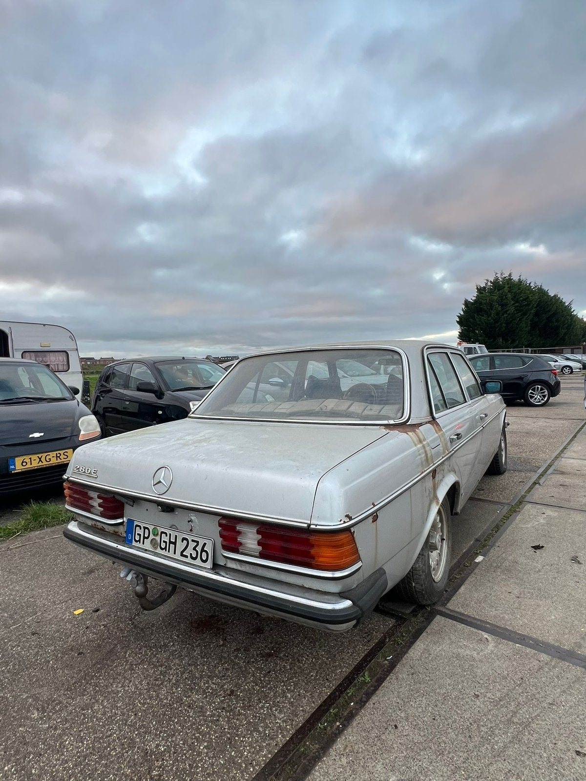 Mercedes benz w123 280e oldtimer geen papieren !, foto 4
