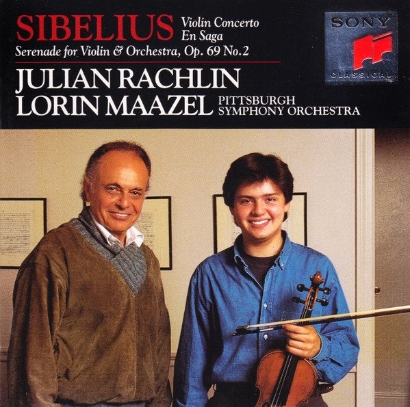 Sibelius Rachlin Violin Concerto/En Sage e.a. CD, Cd's en Dvd's, Cd's | Klassiek, Gebruikt, Modernisme tot heden, Ophalen of Verzenden