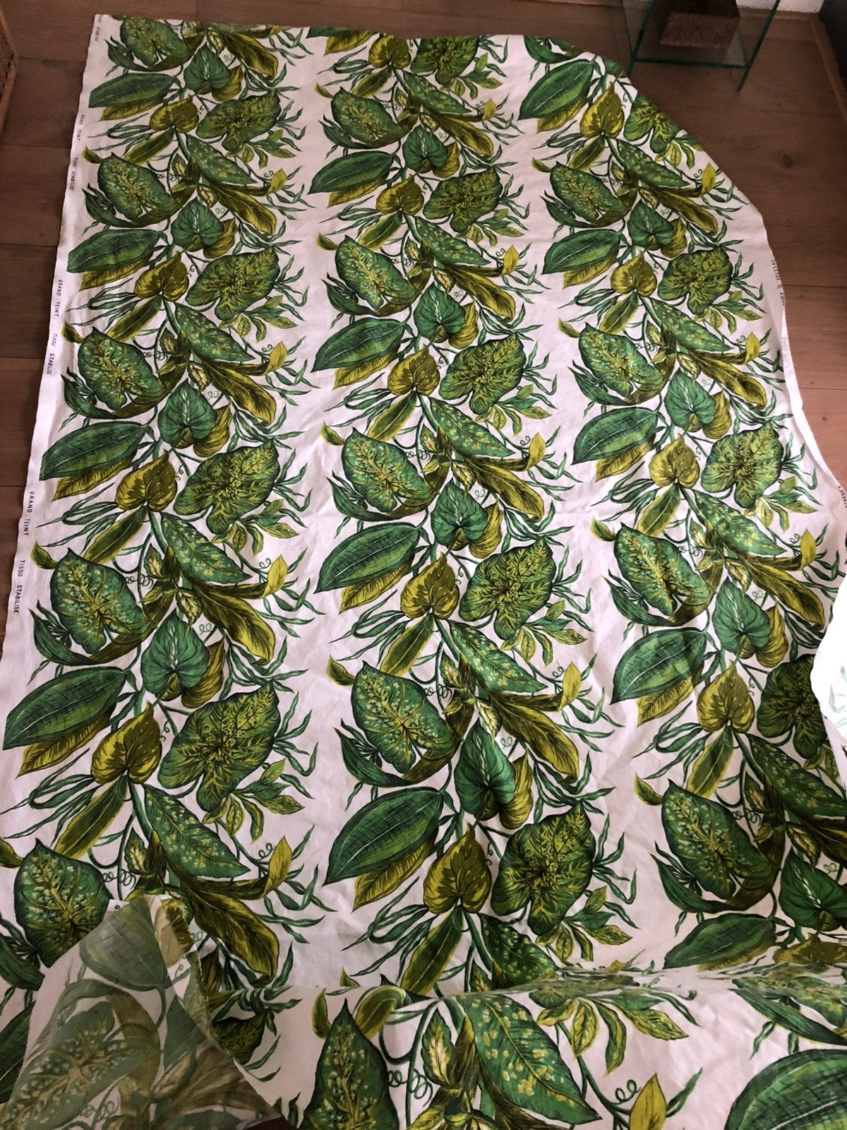 Vintage Romanex de Boussac stof, Verzenden, 120 cm of meer, Nieuw, Katoen