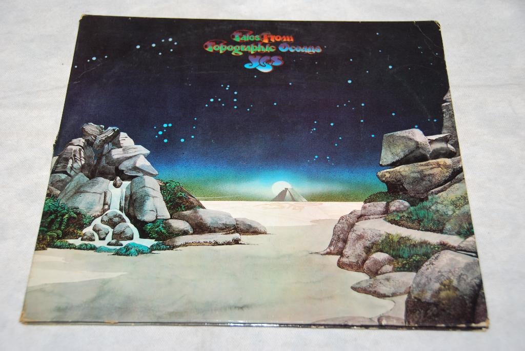 Yes – Tales From Topographic Oceans LP Vinyl, Progressive, Gebruikt, 1970 - 1979, 12 inch
