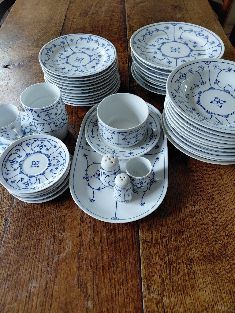 Saksisch blauw servies, Ophalen, Gebruikt, Bord(en), Overige stijlen