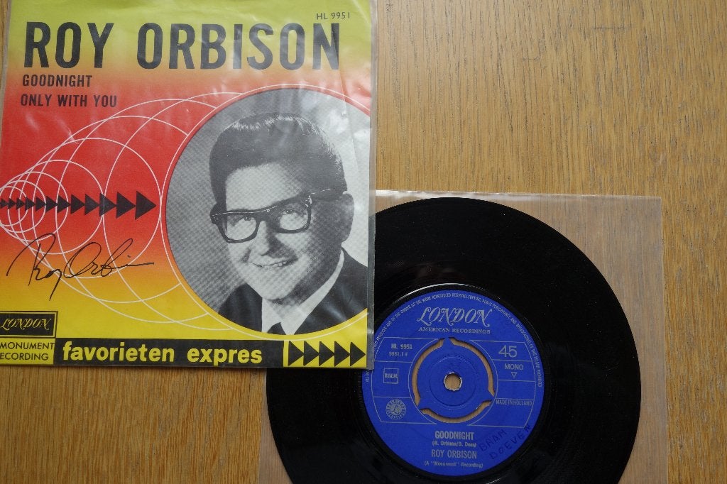 Single Roy Orbison favorieten expres, Cd's en Dvd's, Ophalen of Verzenden, Zo goed als nieuw, 7 inch, Pop