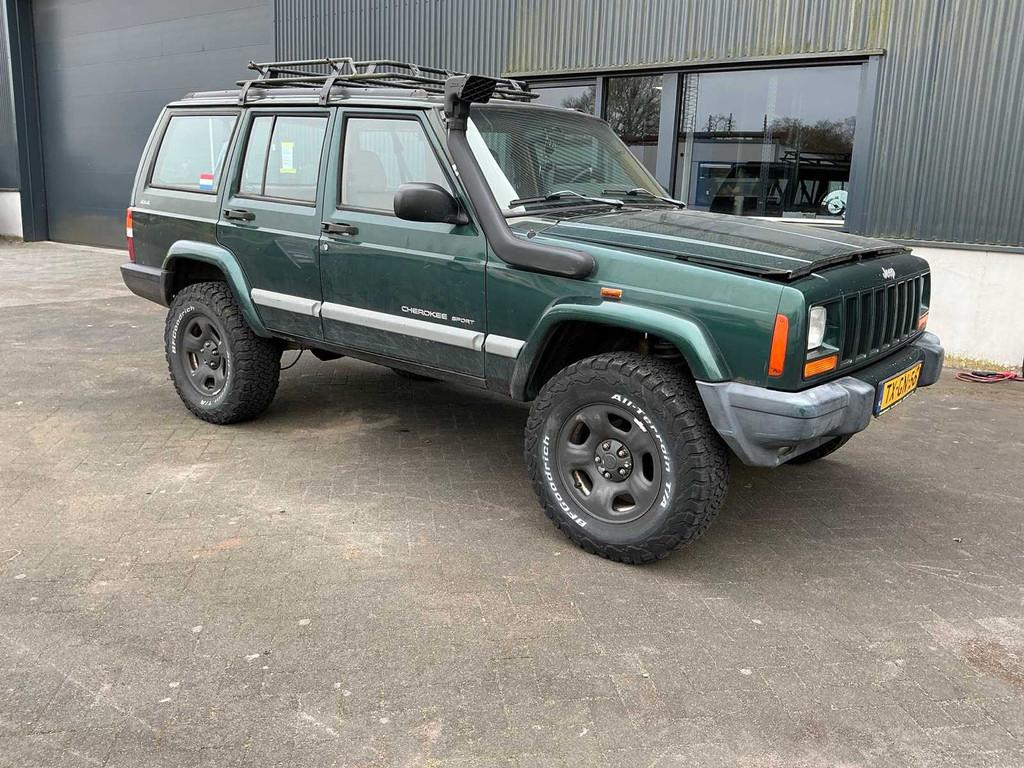 1998 Jeep Cherokee 4.0i Sport Personenauto, Auto's, Gebruikt, 1535 kg, Origineel Nederlands, Vierwielaandrijving