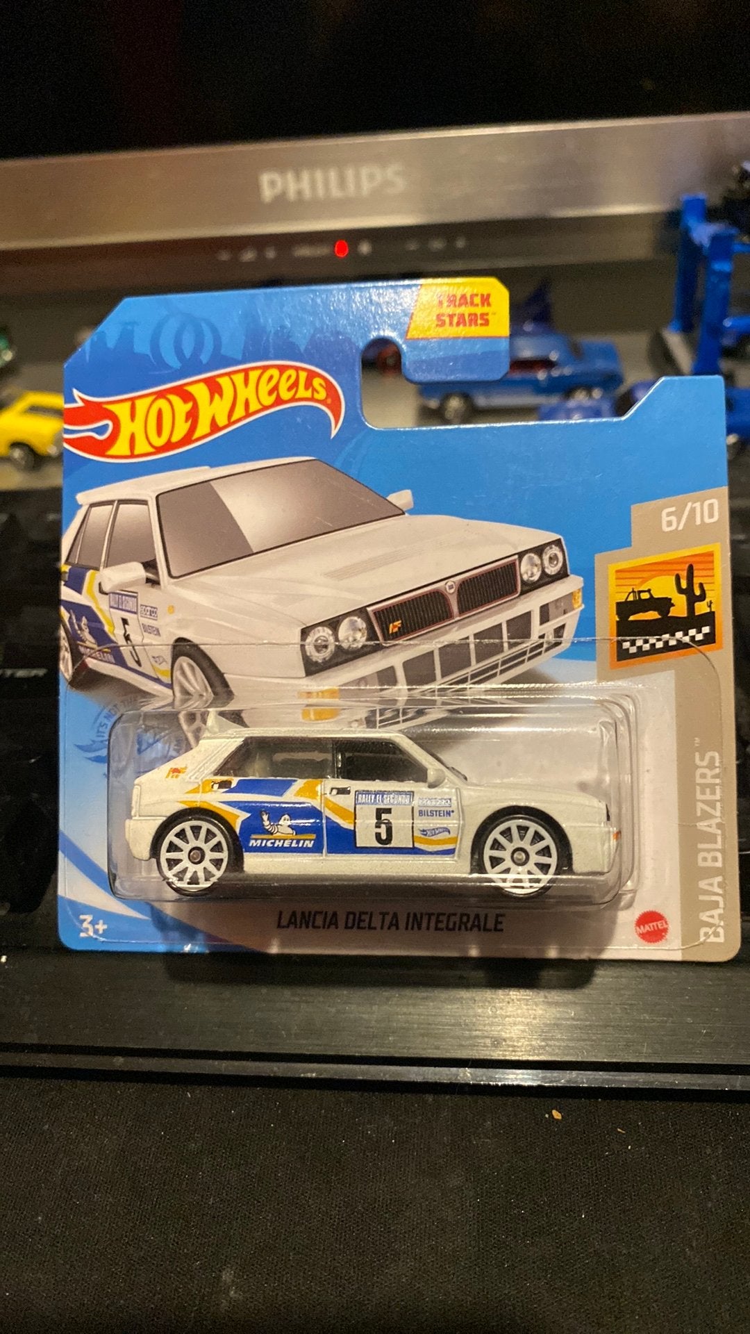 Hot Wheels Lancia Delta Integrale Michelin Track Stars, Ophalen of Verzenden, Nieuw, Auto