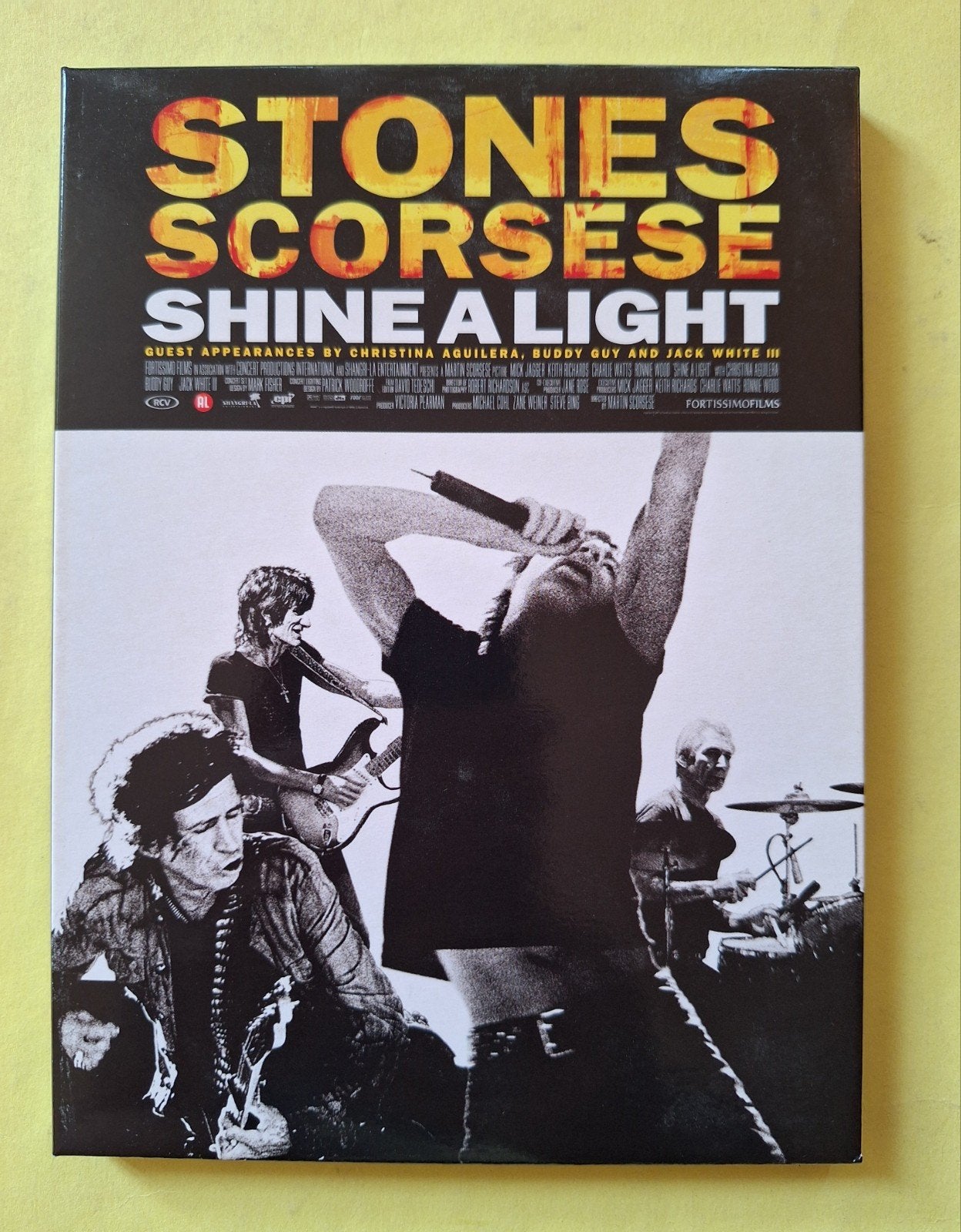 The Rolling Stones - Shine a Light (DVD), Alle leeftijden, Nederlands, Ophalen of Verzenden, Breedbeeld