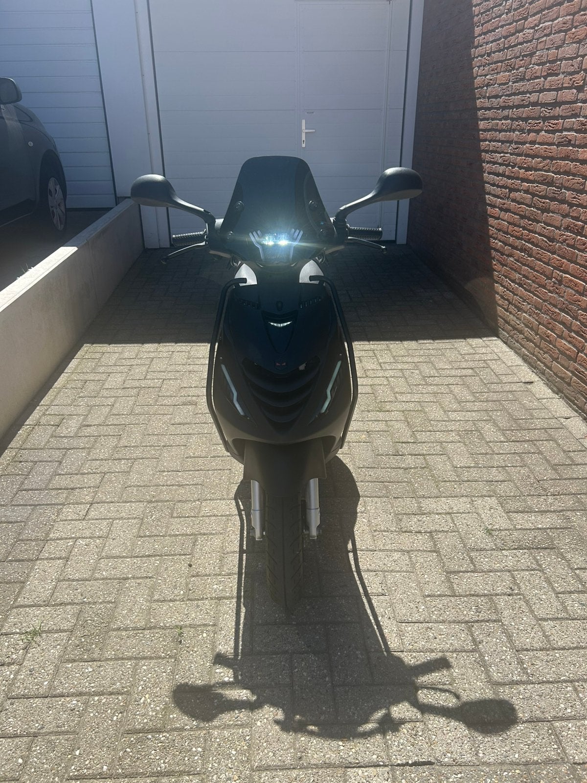 Piaggio Zip i-get zwart, Fietsen en Brommers, Scooters | Piaggio, Ophalen, Maximaal 45 km/u, Zip, 49 cc