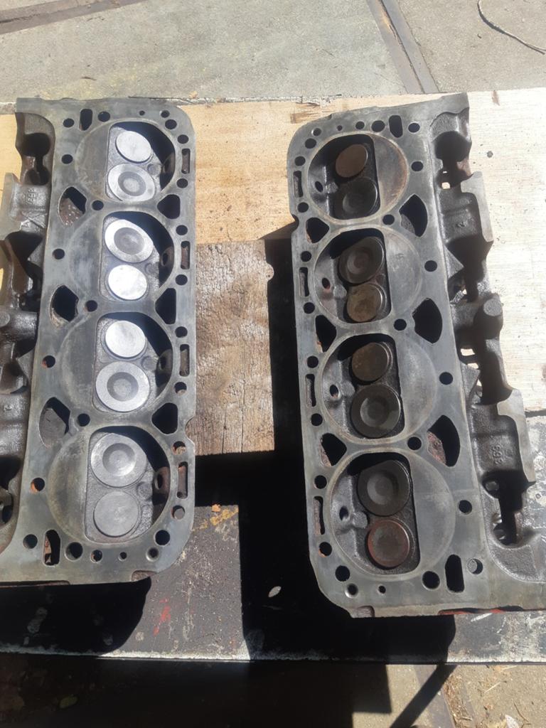 Chevrolet 350 koppen set ., Ophalen of Verzenden, Gebruikt, Chevrolet
