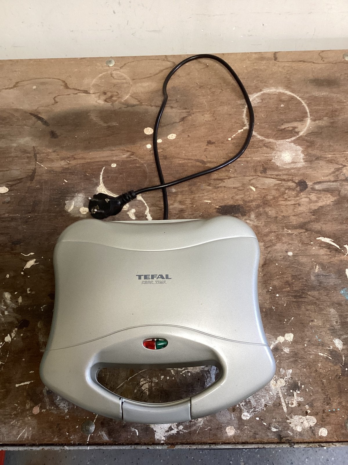 Tefal croc time tosti ijzer, Witgoed en Apparatuur, Broodroosters, Ophalen of Verzenden, Gebruikt