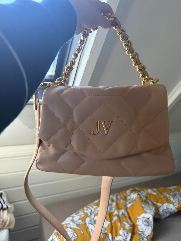 Josh v beige tas, Ophalen of Verzenden, Zo goed als nieuw, Beige, Schoudertasje