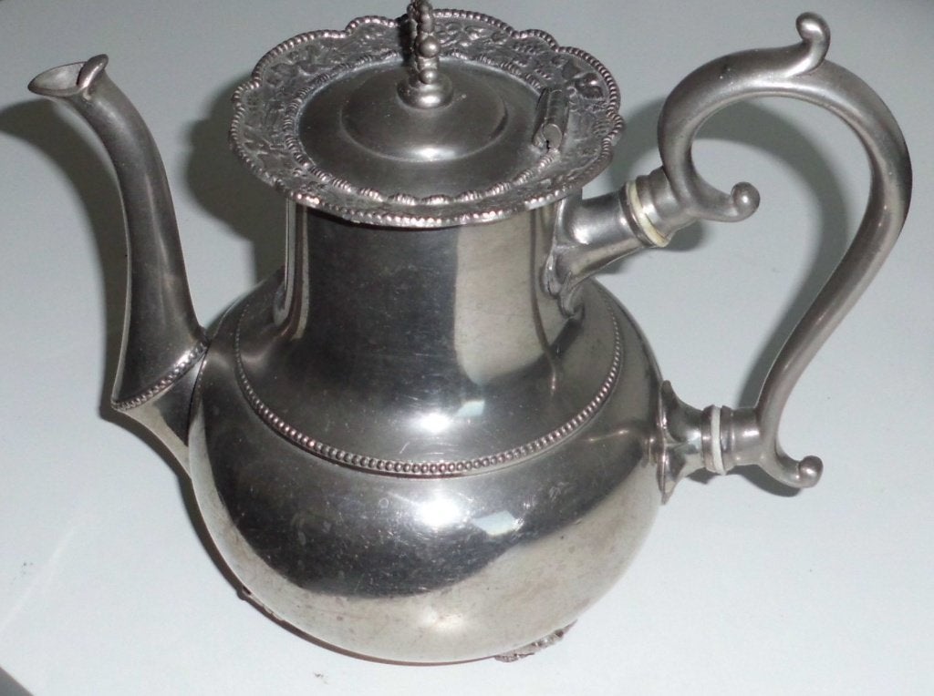 tinnen schenkkannetje, Antiek en Kunst, Ophalen of Verzenden