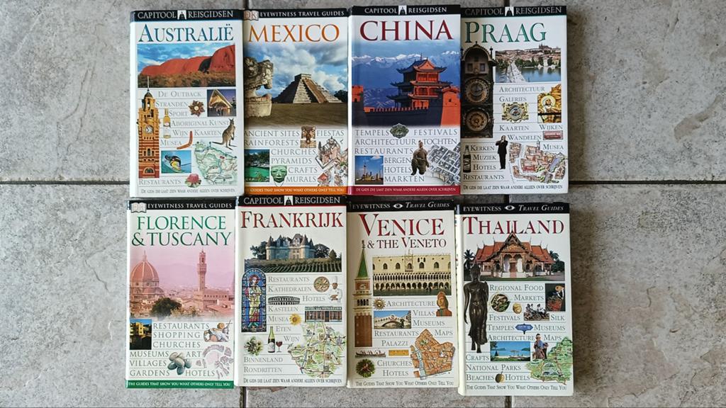 8 reisgidsen oa Capitool, ook losse verkoop., Capitool, Europa, Ophalen of Verzenden, Zo goed als nieuw