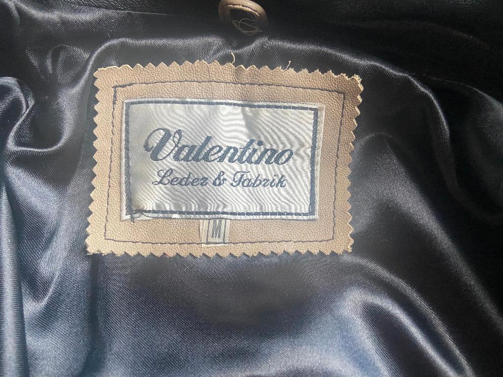 Valentino Nappa leren jas (bruin), Ophalen, Zo goed als nieuw, Maat 38/40 (M), Bruin