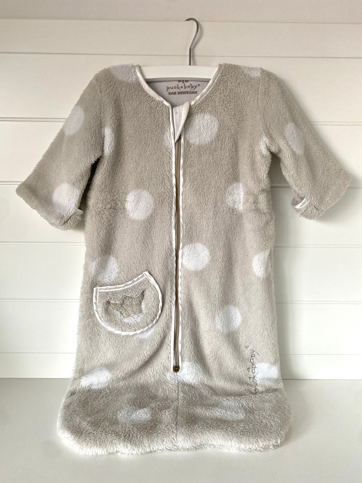 Puckababy winter slaapzak grijs 0-6 maanden tog 2.5, Kinderen en Baby's, Ophalen of Verzenden