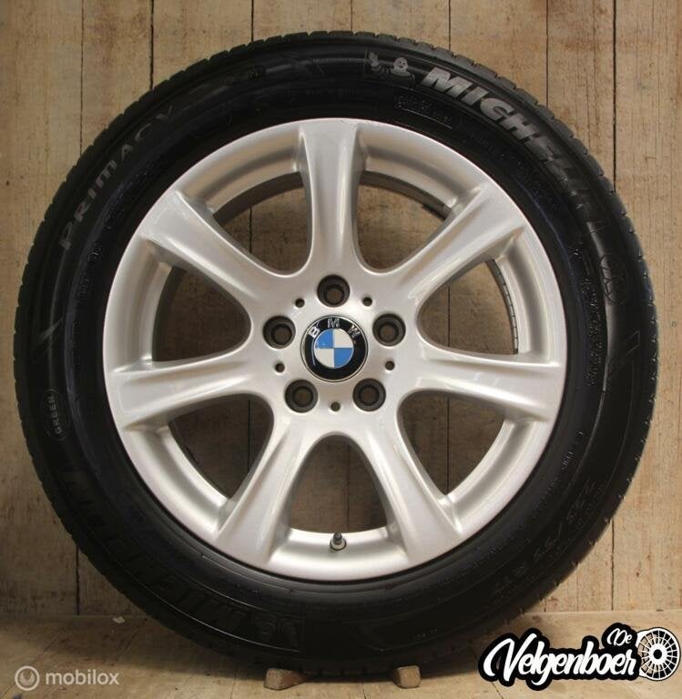 BMW 3 serie GT velgen + Michelin zomerbanden | 17 inch!, Auto-onderdelen, Gebruikt, Banden en Velgen, 17 inch, Ophalen of Verzenden