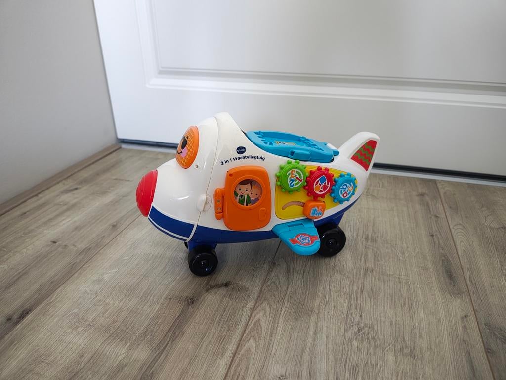 VTech 2-in-1 Vliegtuig, Ophalen, Gebruikt, Overige typen, Met licht