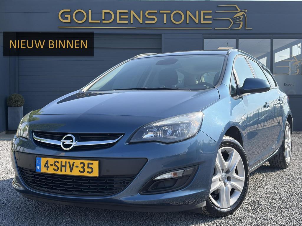 Opel Astra Sports Tourer 1.4 Turbo Anniversary Edition 1e Ei, Voorwielaandrijving, Euro 5, Stof, Gebruikt
